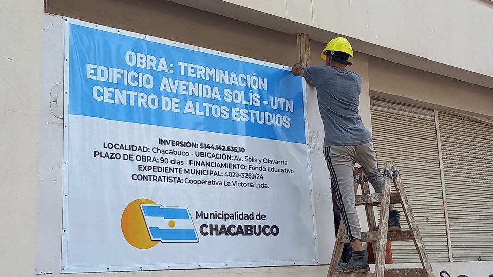 Centro Universitario: Avances en la obra del edificio de Av. Solís y Olavarría