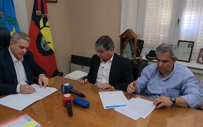 Golía anunció cuatro nuevas cuadras de pavimento para Chacabuco