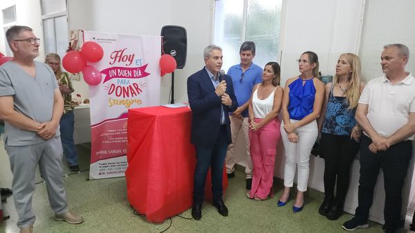 Golía participó de un homenaje al Dr. Gutman, en el marco del Día Nacional del Donante de Sangre