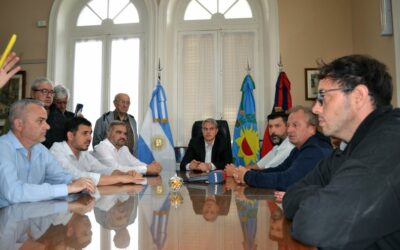 Golía anunció la llegada de la Copa del Mundo a Chacabuco