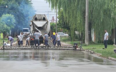 Avanza el Plan de Pavimentación en Chacabuco