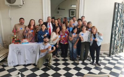 Entrega de tarjetas Fortalecer para Cooperativas de Trabajo y miembros del Consejo Escolar