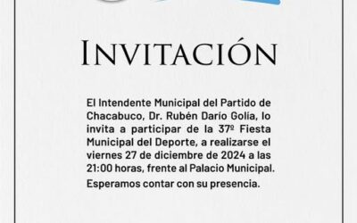 Las 36 ternas de las 37° Fiesta Municipal del Deporte 2024