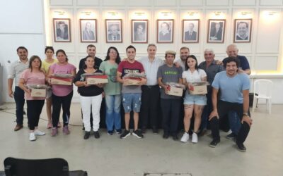 Golía entregó ropa de trabajo y tarjetas Fortalecer a personal que se desempeña en la Planta Municipal de Reciclaje