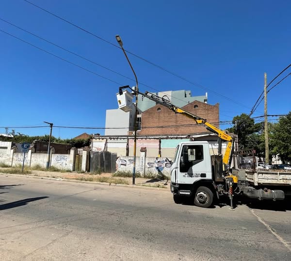 Nuevas cámaras de seguridad en la zona céntrica de Chacabuco