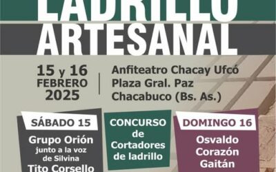 Este fin de semana se llevará a cabo la XIX Fiesta del Ladrillo Artesanal