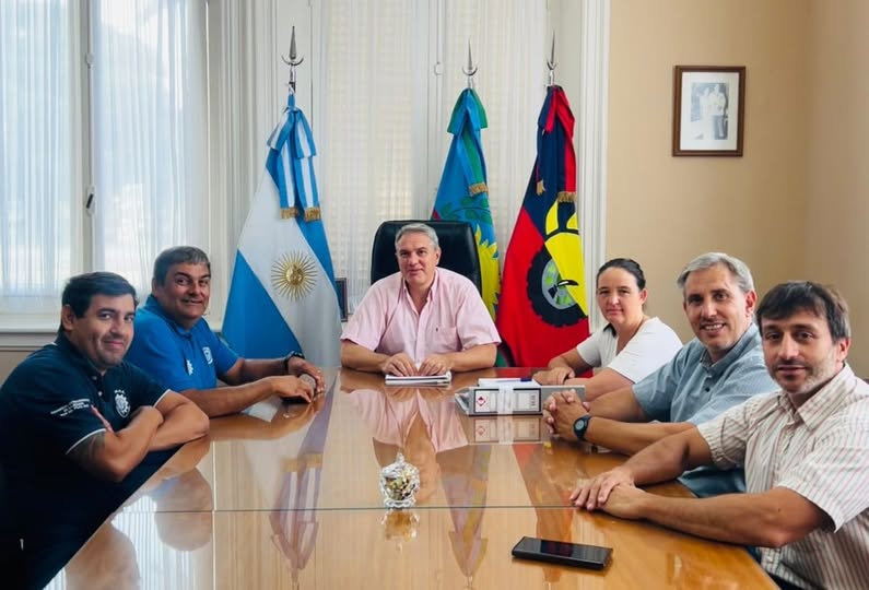 Golía recibió en su despacho a integrantes de la UOM