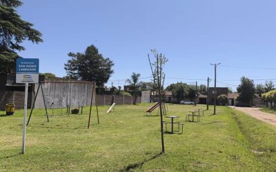 Una plazoleta más que se ilumina en el marco “Iluminá tu plaza, Plantá Futuro”