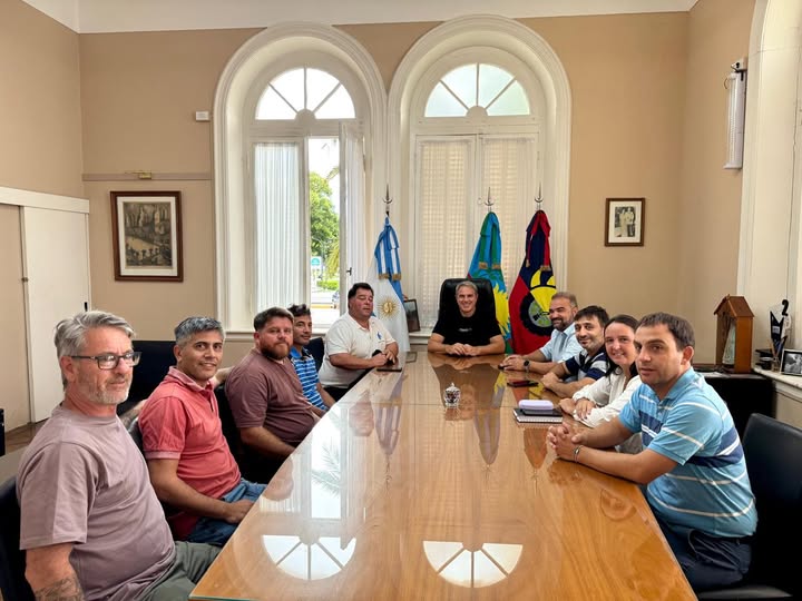 la Unión Obrera Molinera local se reunió hoy con el Intendente Municipal