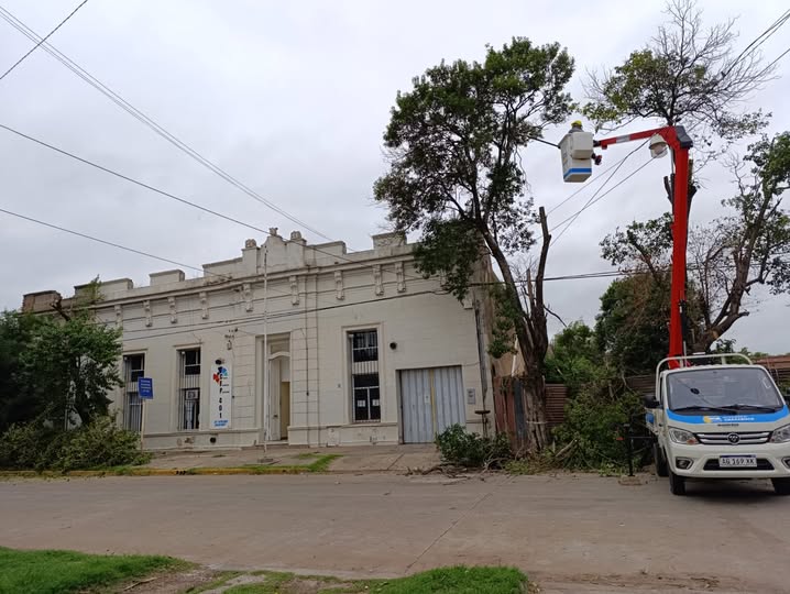 Continúan los trabajos tras la tormenta