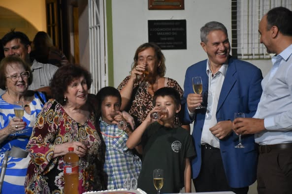 Golía participó de los festejos por el 40º aniversario del Hogar Miguel Máximo Gil