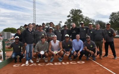 Golía cerró esta tarde  el Torneo Internacional de Tenis de Chacabuco y anunció que se volverá hacer el de damas
