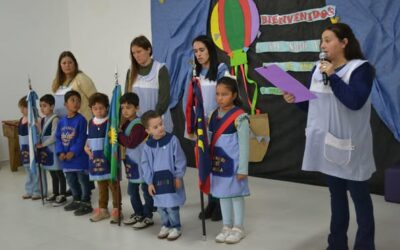 Golía encabezó la inauguración de tres nuevas aulas y ampliación del SUM en el Jardín Nº 909 de Rawson