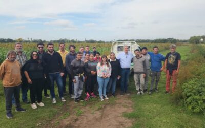 Golía recorrió la huerta agroecológica de «Sembrando Igualdad»: Su cosecha será entregada a organismos e instituciones