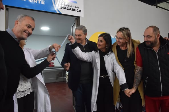 Golía encabezó la inauguración del consultorio del Departamento Municipal de Medicina del Deporte