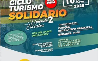 10 de mayo Cicloturismo Solidario 2 en Chacabuco