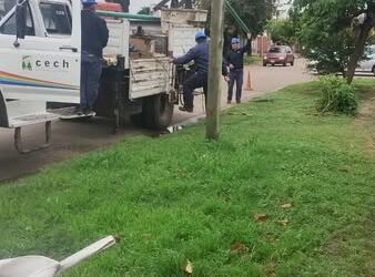 Nuevas luminarias LED en tres cuadras de Chacabuco