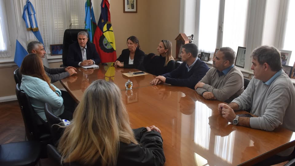 Salud: Golía recibió a integrantes de la Fundación del Hospital Municipal