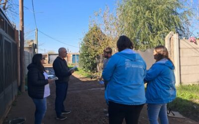 Salud: Se realizan abordajes territoriales tras el temporal