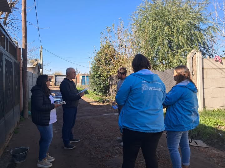 Salud: Se realizan abordajes territoriales tras el temporal