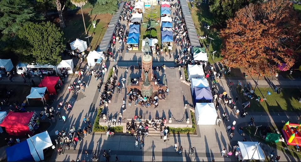 La Feria Producir y Sabores Locales: reunieron gran cantidad de público en Plaza San Martín