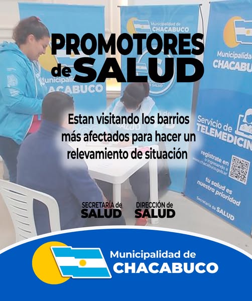 ABORDAJE TERRITORIAL SANITARIO EN 3 BARRIOS DE CHACABUCO