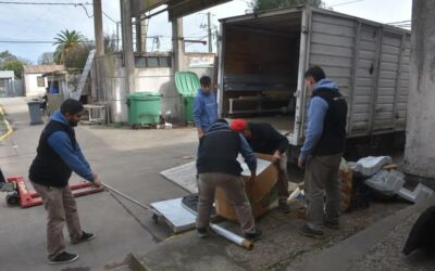 Llegaron equipos para el Centro de Hemodinamia que funcionará en el Hospital Municipal