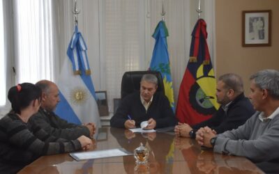 *Golía firmó convenio junto al Centro Tradicionalista “El Orejano”: Cederán un terreno para la construcción de su sede social*