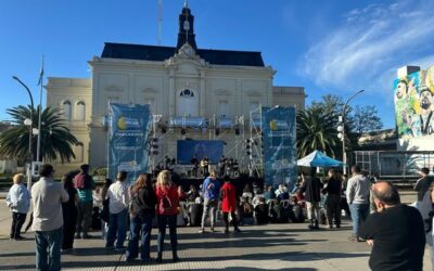 Golía acompañó una jornada de cultura, producción y juventud en Plaza San Martín