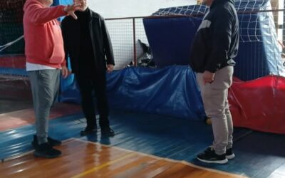 Comienzan tareas de reparación y mejorado en el Polideportivo Municipal