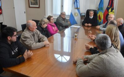 Golía recibió a las autoridades de la Asociación de Jubilados y Pensionados