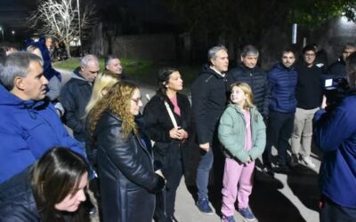 A fin de año estaremos llegando a 400 cuadras con iluminación LED