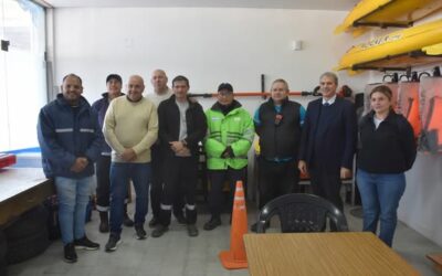 Se inauguró la nueva oficina de Defensa Civil en Acceso Elguea-Román