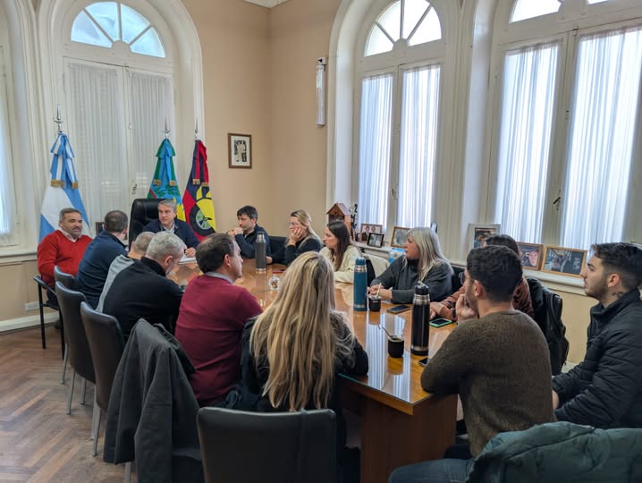Golía recibió a Concejales oficialistas en una reunión de trabajo
