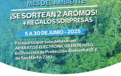 Mes del Ambiente: Habrá sorteos a cambio de aparatos electrónicos en desuso
