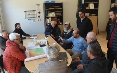 Tras el temporal, reunión de Hidráulica entre Municipio, Provincia, productores e instituciones