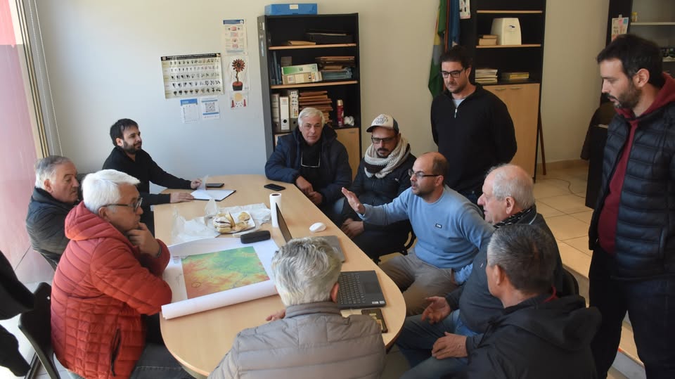 Tras el temporal, reunión de Hidráulica entre Municipio, Provincia, productores e instituciones