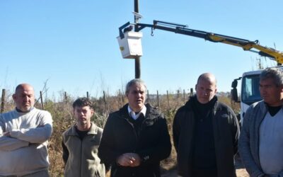 Plan de Seguridad Rural: Comenzó la colocación de cámaras