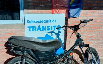 Tránsito: Tras un intento de fuga, se retuvo una motocicleta