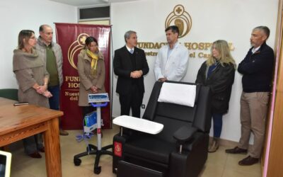 Con el respaldo de Golía, el Hospital Municipal sumó equipamiento de alta tecnología gracias a la Fundación