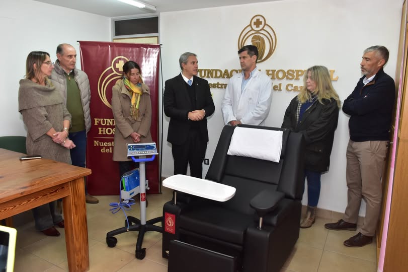 Con el respaldo de Golía, el Hospital Municipal sumó equipamiento de alta tecnología gracias a la Fundación