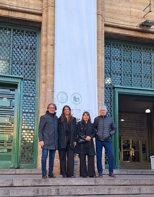 Garraza y Di Paolo, gestionaron hoy la licenciatura en Enfermería