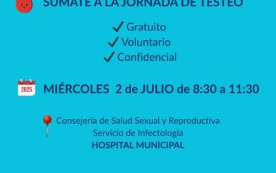 Sumate a la jornada de Testeos