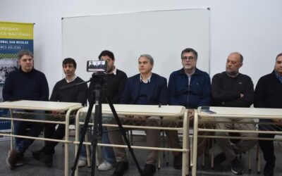 Golía participó del anuncio de dos nuevas carreras universitarias y una diplomatura en la UTN Aula Chacabuco