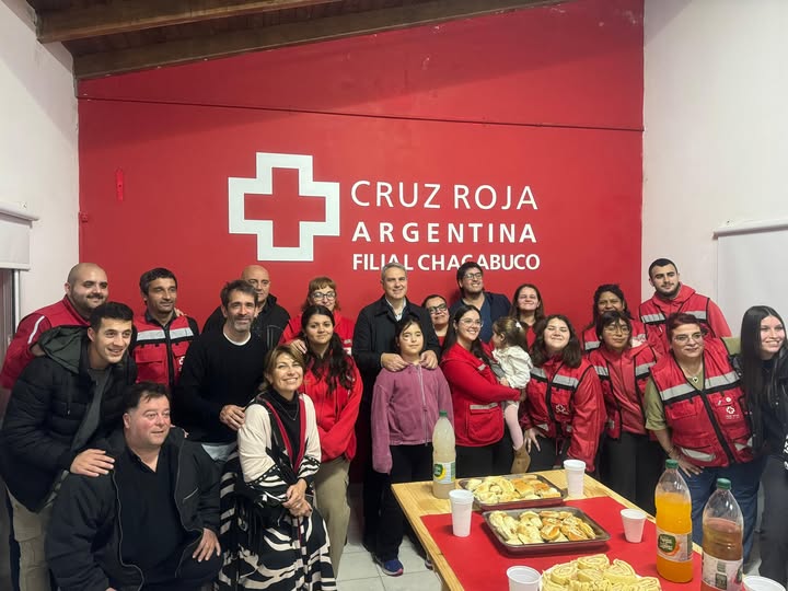 41 años cumplió la Filial de Cruz Rojas en Chacabuco