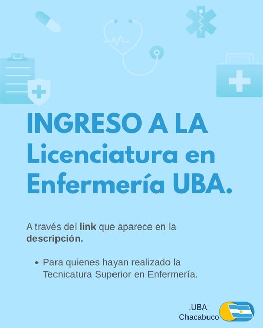 Inscripción al ciclo de complementación curricular de la licenciatura en enfermería