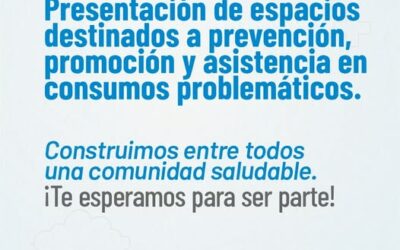 Encuentro  de prevención y asistencia en consumos problemáticos