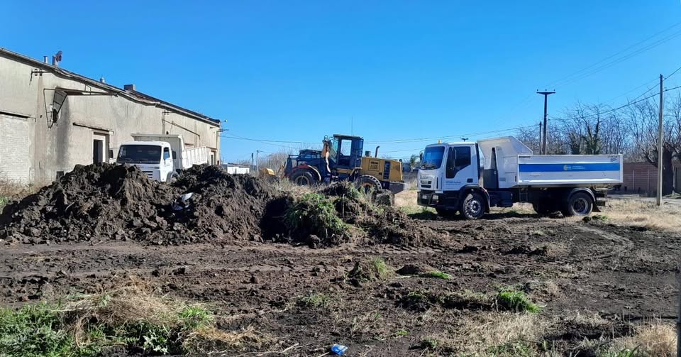 Se construirá una cancha de fútbol y vóley en el barrio “Las Palmeras”