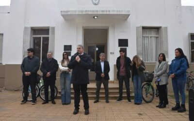 Golía inauguró una sede de la Oficina de Licencia de Conducir en Rawson