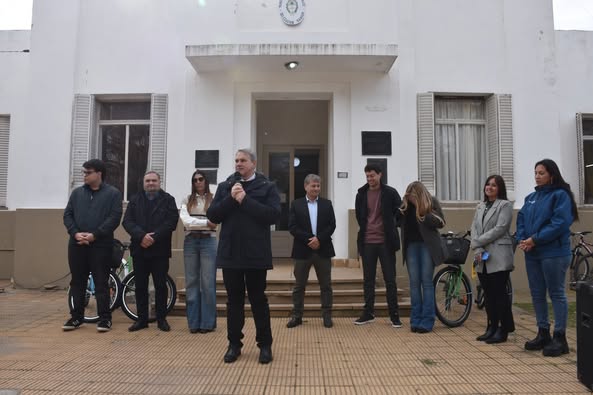 Golía inauguró una sede de la Oficina de Licencia de Conducir en Rawson